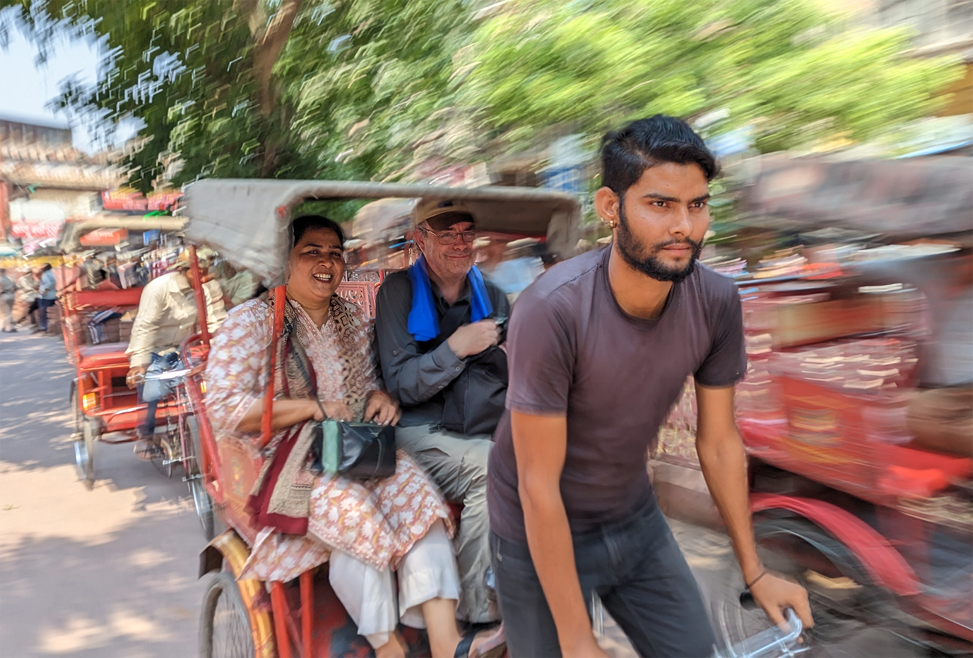 Tuk-tuk India rickshaws