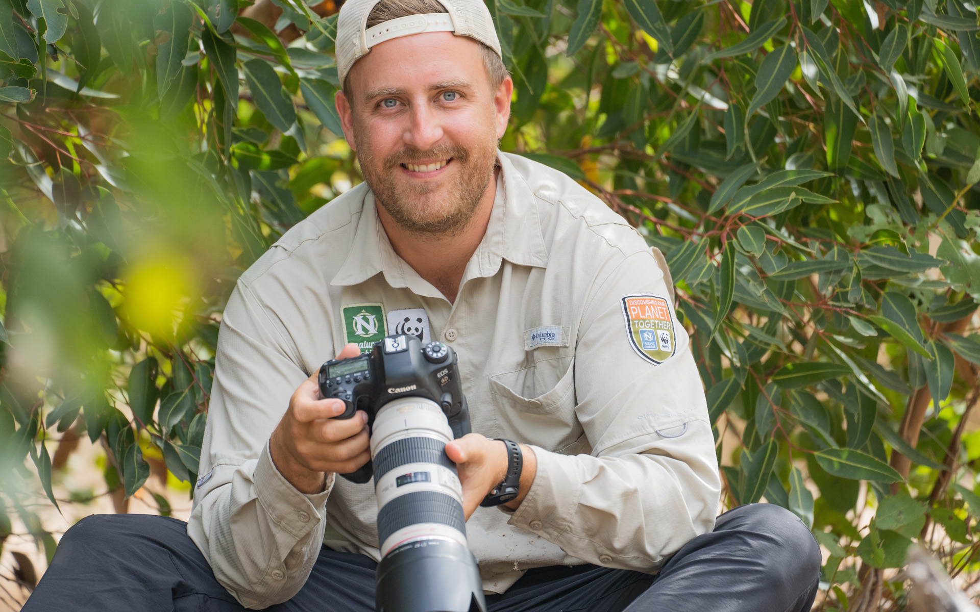 Australia safari, expedition leader, guide, camera, photography