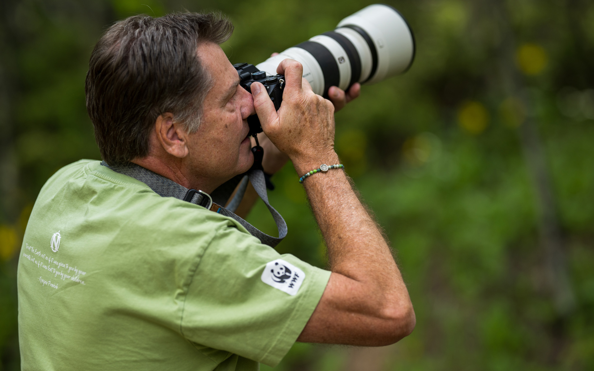 WWF traveler photographs camera nature Nat Hab adventure