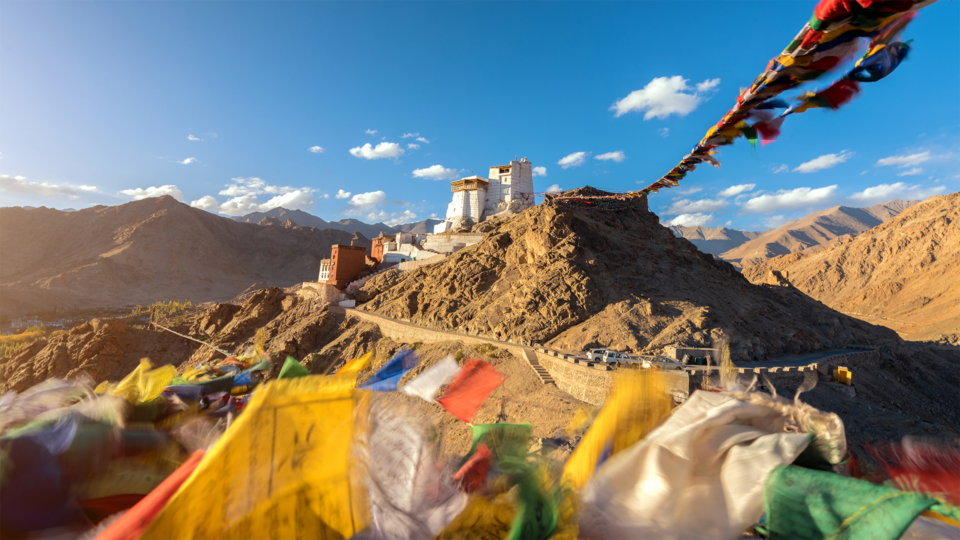 Leh Tsemo Fort, Ladakh.