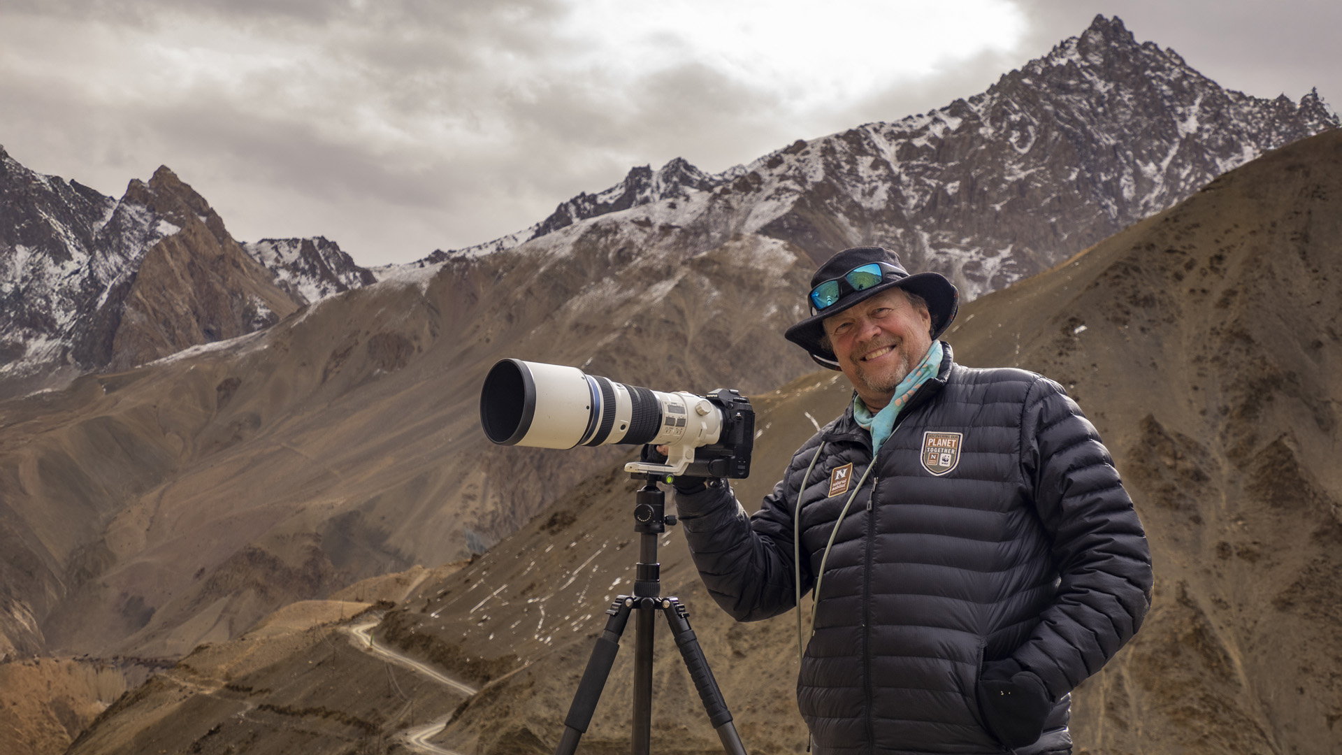 Photographer, Ralph Lee Hopkins, Grand Himalaya Range, Ladakh, India