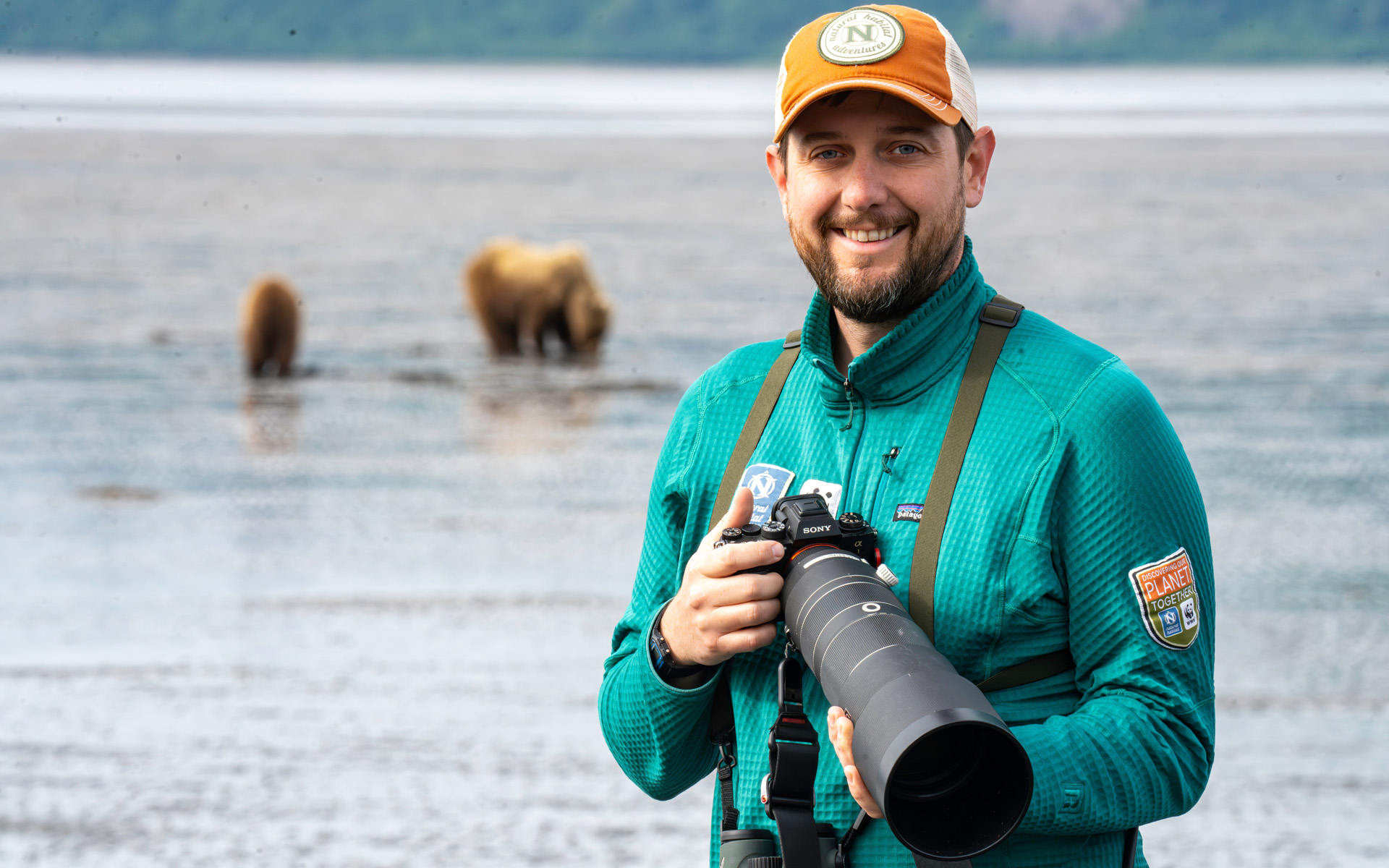 Nat Hab Director of Photo Expeditions Mike Hillman, Alaska Bear Camp